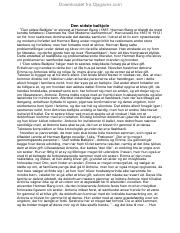 Sløset Dingy Repressalier Analyse af Den Sidste Balkjole.pdf - Downloadet fra Opgaver.com Den sidste  balkjole "Den sidste Balkjole" er skrevet af Herman Bang i 1887. Herman Bang  | Course Hero