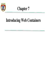 J2EE_Chapter_7 [Introducing Web Containers].pdf