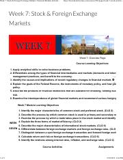 Week 7 Stock & Foreign Exchange Markets Financial Markets & Institutions.pdf