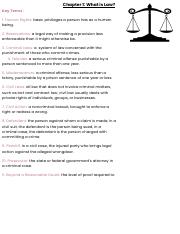 Angela Zhao - Street Law Chapter 1 - What is Law Worksheet.docx