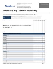 BSBTEC101 –Competency Map Traditional Formatting V3.docx