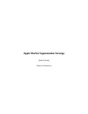 Jackson Rohan - Apple Market Segmentation Strategy.docx