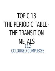 3HL.13.2 COLOURED COMPLEXES.PPT