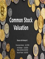 Kelompok 1_2_Common Stock Valuation.pptx