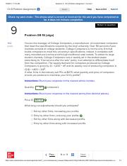 Question 9 - Ch 8 Problem Assignment - Connect.pdf