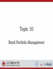 Topic 10 Bond portfolio management.pdf