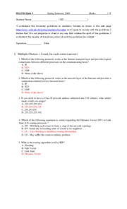 Quiz 3 with solution