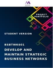 BSBTWK601 Project Portfolio.doc