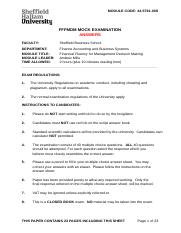 FFFMDM  Mock Exam - ANSWERS.docx