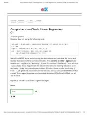 Comprehension Check_ Linear Regression _ 3.1_ Linear Regression for Prediction _ PH125.8x Courseware