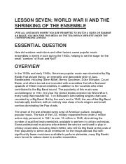 Lesson Seven WWII and the Shrinking Ensemble.pdf
