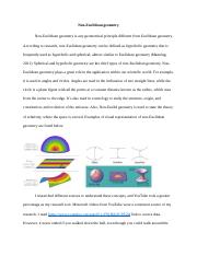 Jessica_Week 4 Discussion_NonEuclidean Geometry.docx