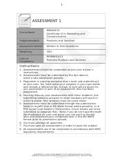 Products and Services_Assessment 1_v1.8.docx