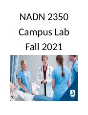 NADN 2350 Campus Lab 2021-1.docx