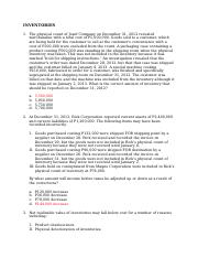 Drill #6.1 - Inventories with Answers.docx