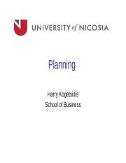Material for lecture 3 - Planning.ppt