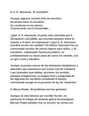 8. A. E. Housman, 'El cocodrilo'..docx