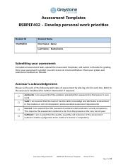 BSBPEF402 Assessment Templates V2.1221.docx