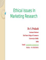 ethical problems in marketing