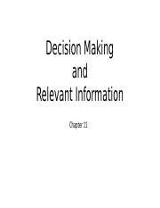 10. Decision Making