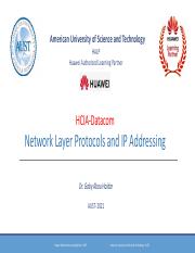 3- Network Layer Protocols and IP Addressing .pdf