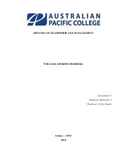 WAFerreira - S40051097 - EmpRelations1 - Assessment 1.pdf