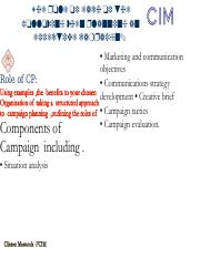 Role of Campaign Plan ,Creative brief and Working with External Agency.docx