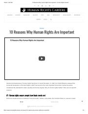 10 Reasons Why Human Rights Are Important - Human Rights Careers.pdf