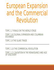 European Expansion and the Commercial Revolution.ppt