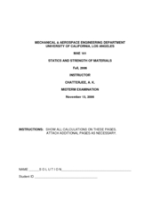 Solution Midterm Exam 2006 pdf