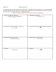 Alg. 1 Unit 2  10 question worksheet for sample work.docx