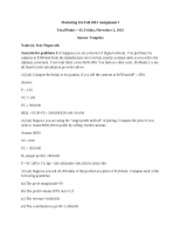 Mar 255 Fall 2012 Assignment 3 answer template