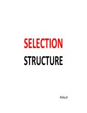5. Selection Structure (if else if, switch case).pdf