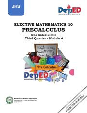Elective Mathematics 10 Module 3 One Sided Limit of 3rd QTR.pdf
