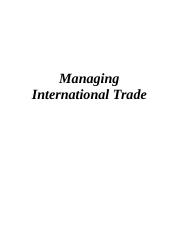 International trade.docx