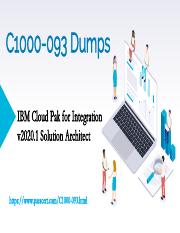 IBM C1000-093 Exam Dumps.pdf
