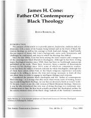 James H. Cone_ Father of Contemporary Black Theology.pdf