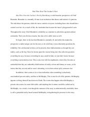 One Flew Over the Cuckoos Nest Essay.pdf