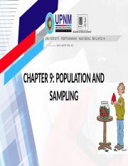 Chapter 9- Population and sampling.pptx