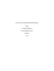 Controversy Associated With Dissociative Disorders.docx