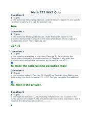 Math 222 WK3 Quiz.6.docx
