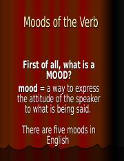 Moods of the Verb.ppt