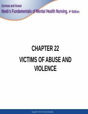 Chapter 22 Victims of Abuse and Violence.ppt
