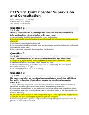 CEFS 501 Quiz- Chapter Supervision and Consultation.docx