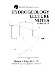 1Uliana-HydrogeologyLectureNotes-2.1