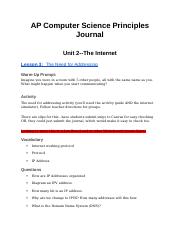AP CSP Journal L3-L4.docx