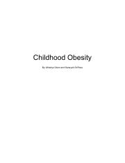 Disease_ Lifestyle and Environment childhood obesity.pdf