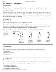 Fall 2009 Physics 212 Hour Exam 3.pdf