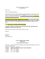Spring 2021 Late Start Test Letter to Parents 3 8 21.doc