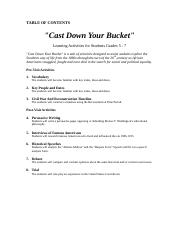 Cast Down Your Bucket.PDF